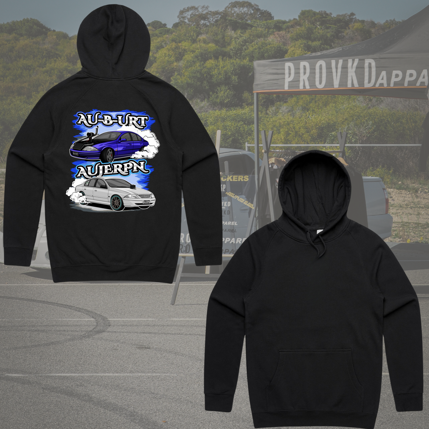 Your Car - 2 Car Custom Hoodie