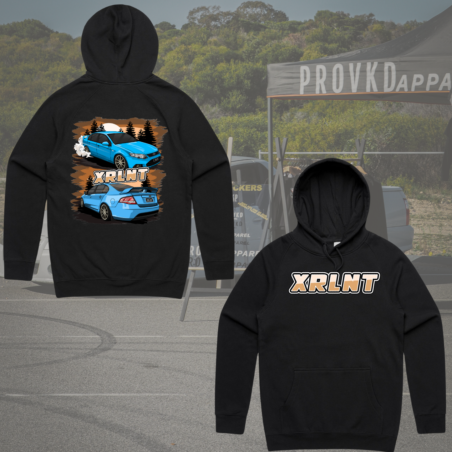 Your Car - 2 Car Custom Hoodie