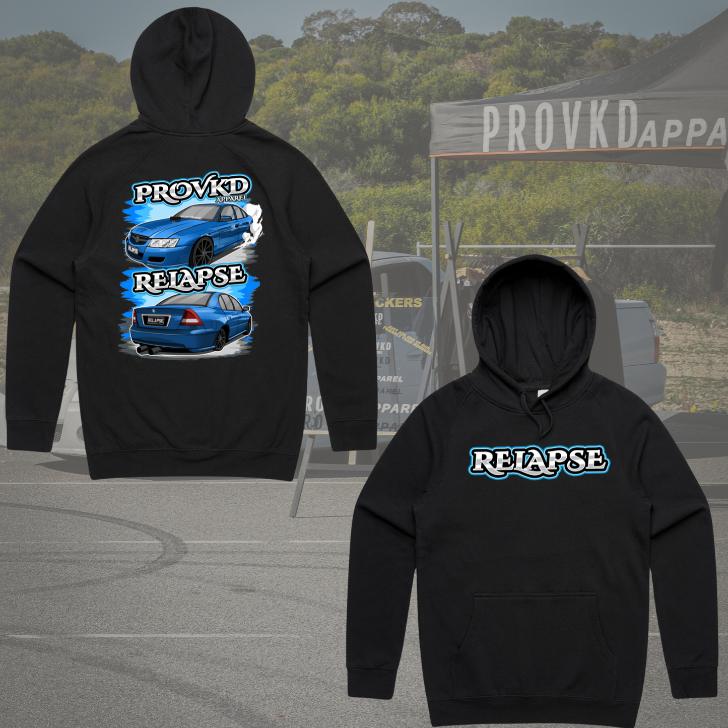 Your Car - 2 Car Custom Hoodie