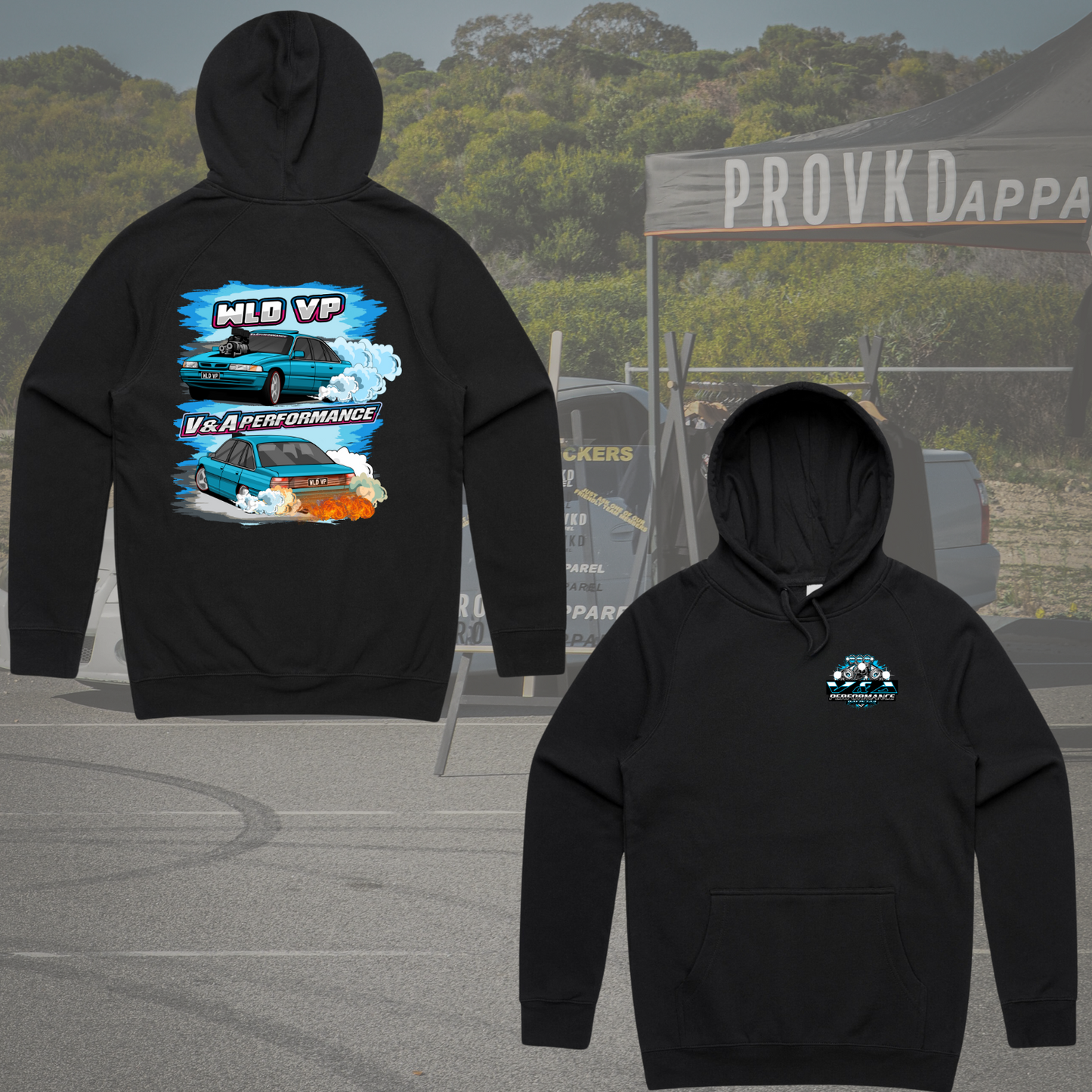 Your Car - 2 Car Custom Hoodie