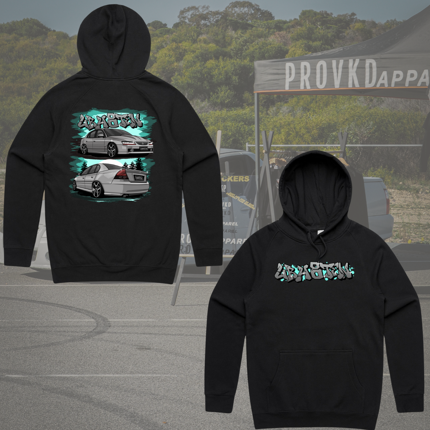 Your Car - 2 Car Custom Hoodie