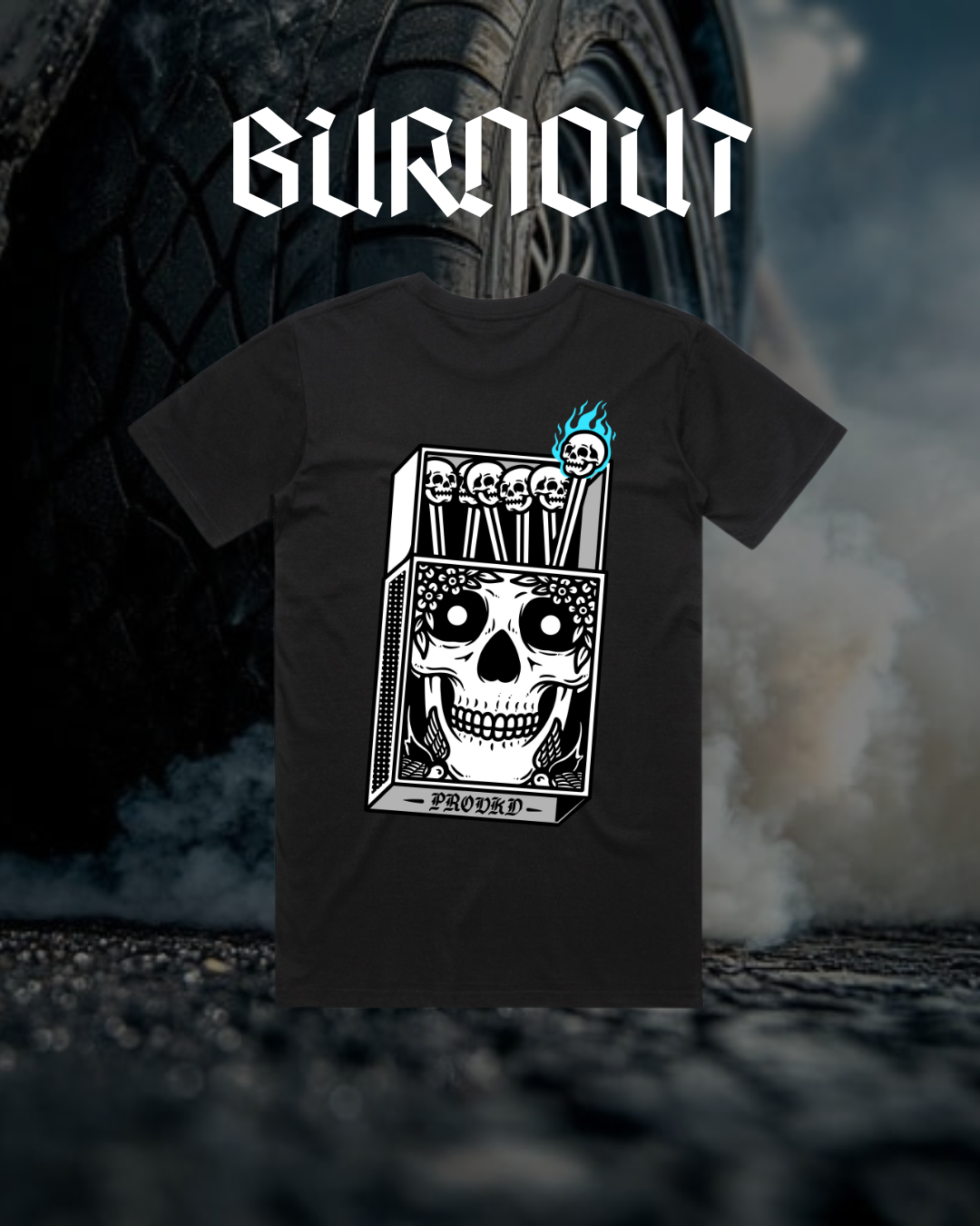 BURNOUT TEE