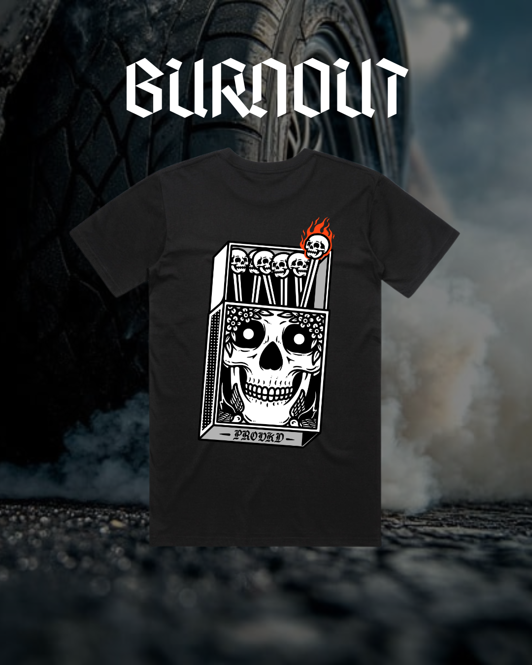 BURNOUT TEE