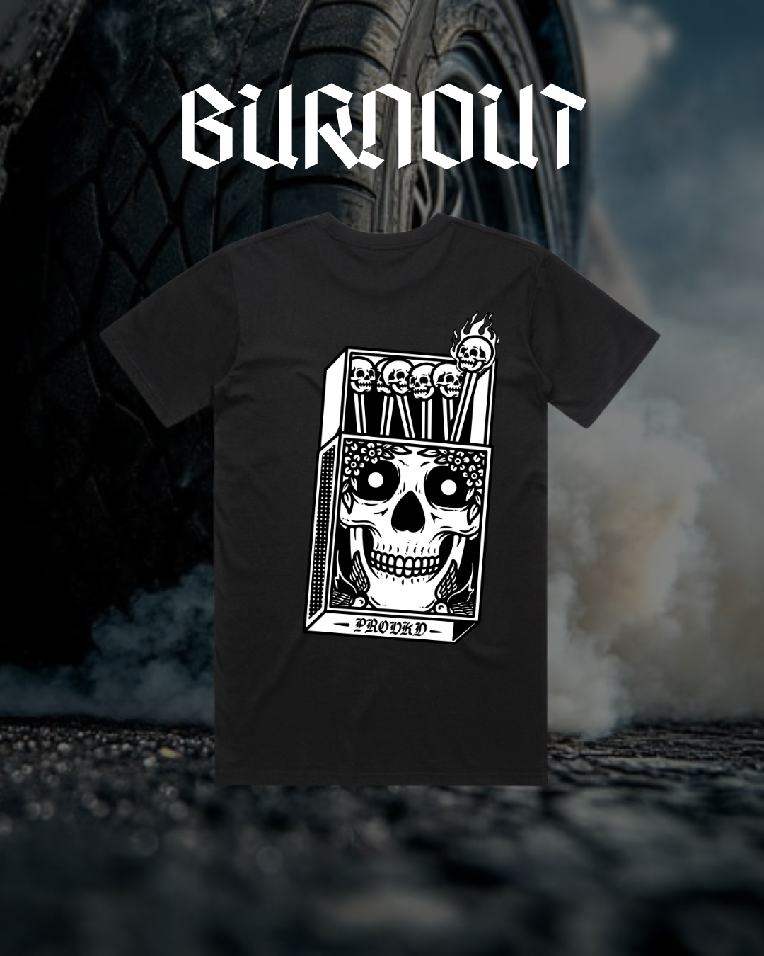 BURNOUT TEE